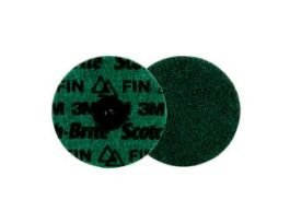 Scotch-Brite™ Roloc™ Precision Surface Conditioning Disc, PN-DR, Fine, TR, 4 in, 25/Carton, 100 ea/Case, Dispenser Pack