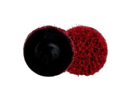 Scotch-Brite™ Roloc™ Precision Surface Conditioning Disc, PN-DR, Medium, TR, 1 in, 50/Bag, 200 ea/Case, Dispenser Pack