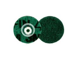 Scotch-Brite™ Roloc™ Precision Surface Conditioning Disc, PN-DS, Fine, TS, 1-1/2 in, 50/Carton, 200 ea/Case, Dispenser Pack