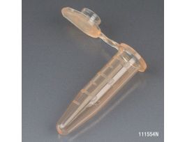 MICROCENTRIFUGE TUBE CAP PP ORANGE 0.5ML