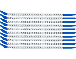ClipSleeve Wire Markers Size 13 Nylon 14 AWG - 14 AWG, S Pack of 300 Each