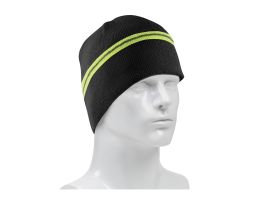 Winter Beannie Cap with Reflective Stripe, OSFM