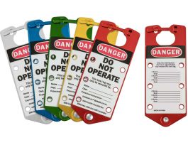 Labeled Group Lockout Hasps, Combo