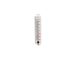 Vertical Metal Wall Thermometer, 12" , -50F to 70F