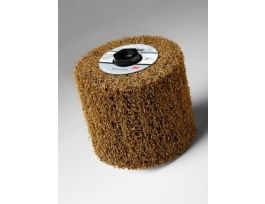 Scotch-Brite™ Match and Finish High Strength Flap Brush, 4-1/2 in x 4 in x 5/8 in-11 7A CRS, 1 ea/Case