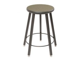 STOOL 5-LEG RD ARMOR EDGE 22-32H GREY