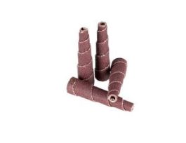 Standard Abrasives™ Aluminum Oxide Cartridge Roll, 701974, CR-FT, 80, 1/2 in x 2 in x 1/8 in, Full Tapered, 50 ea/Case