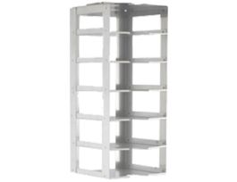 Vertical/Chest Freezer Rack for Standard 2" Boxes, 6 box capacity