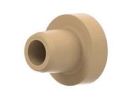 Super Flangeless Ferrule Only, Natural PEEK, 2 mm OD Tubing, M6 Flat Bottom; 1/EA