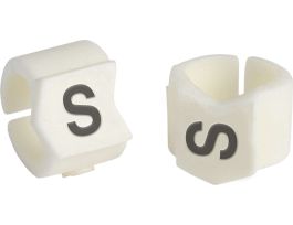 ClipSleeve Wire Markers Size 23 Nylon 8 AWG - 4 AWG, S Pack of 50 Pieces