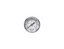 Utility Pressure Gauge, 2.5" Dia, 1/4" NPT(M) Bottom Connection; 0-15 psi