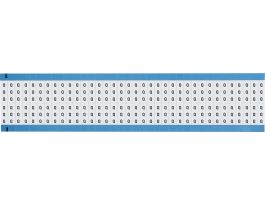 Alphabetical Vinyl Cloth Upper Case Scored Wire Marking Cards, Q 1800 Total