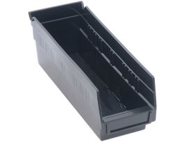 11 5/8INX 4 1/8INX 4IN SHELF BIN BLACK