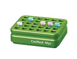 Cooling Block, 30 x 1.5/2 mL Microcentrifuge Tubes; Green