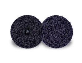 Scotch-Brite™ Roloc™ Clean and Strip XT Pro Disc, XO-DR, SiC Extra Coarse, TR, Purple, 4 in, Die Q400BB, 10/Carton, 40 ea/Case