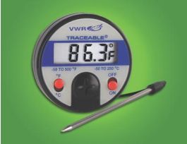 VWR THERMOMETER FULL SCALE .5