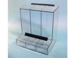 3 COMPARTMENT GLOVE DISPENSER W/LID