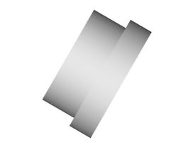 Type-P Ferrule, 1/8" OD tubing, 1/4"-28 flat bottom & M6, PTFE / PEEK; 10/pk