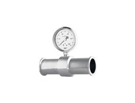 In-line Seal, 1" Process Conn, w/ 60 PSI Gauge