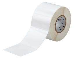 Harsh Environment Multi-Purpose Polyester Labels for 3" Core Printers - 4" x 4" White
