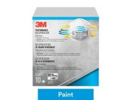 3M™ Performance Disposable Paint Prep Respirator N95 Particulate, 8210PP10-C, 10 eaches/pack, 8 packs/case