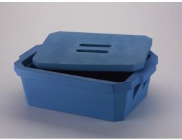 VWR BUCKET/PAN ICE W/LID STCK BLUE LR 9L