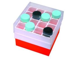 BOX, PP, HOLDS 50ML TUBES PK2 PK