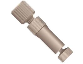 MicroTight Adapter, True ZDV, PEEK, 1/16" OD to MicroTight Sleeve, 10-32 to 6-32