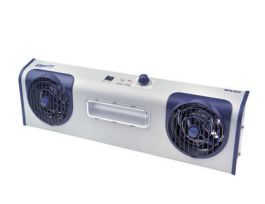 IONIZER OVERHEAD AC 2 FAN LED TASK LIGHT