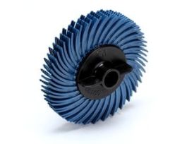 Scotch-Brite™ Radial Bristle Disc, 2 in x 3/8 in 400, 40/Carton, 80 ea/Case