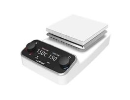 Premium Digital Stirring Hot Plate, Ceramic, White; 120 VAC