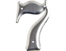 1600 Series Permanent Aluminum Embossed Number and Letter Labels 3 in 7 10/PK