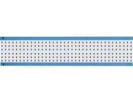 Alphabetical Vinyl Cloth Upper Case Scored Wire Marking Cards, B 1800 Total