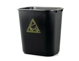 BIN CONDUCTIVE WASTE 14.5IN X 15IN 7GAL