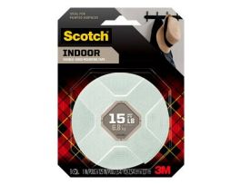 Scotch® Indoor Double-Sided Mounting Tape 314S-MED, 1 in x 125 in (2.54 cm x 3.17 m)