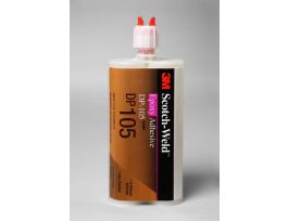 3M™ Scotch-Weld™ Epoxy Adhesive DP105, Clear, 200 mL Duo-Pak, 12/Case