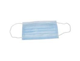 3-ply Ear Loop Face Mask with Melt-Blown Non-woven Fabric, >98% BFE (2.5 m), >93% PFE (0.5 m); Box of 50