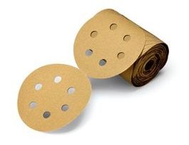 3M™ Stikit™ Paper Disc Roll 236U, 6 in x NH 6 Hole, P400 C-weight, D/F, Die 600FH, 100 Discs/Roll, 4 Rolls/Case