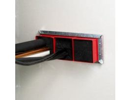 3M™ Fire Barrier Pass-Through Triple Mounting Brackets PT4TMB, 4in Square, (2 Each/Pack, 24 Each/Carton) 48 Each/Case