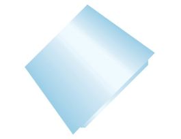 Flangeless Ferrule, Short, Natural ETFE, 1/8" OD Tubing, 1/4-28 Flat-Bottom; 10/PK