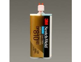 3M™ Scotch-Weld™ Low Odor Acrylic Adhesive DP810, Black, 200 mL Duo-Pak, 12/Case