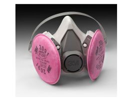 3M™ Half Facepiece Reusable Respirator Assembly 6191/07001(AAD), P100, Small 24 EA/Case