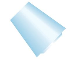 Flangeless Ferrule, Natural ETFE, 1/16" OD Tubing, 10-32 or 1/4-28 Flat-Bottom; 10/PK