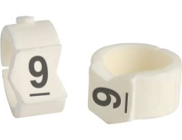 ClipSleeve Wire Markers Size 36 Nylon 4 AWG - 2 AWG, 9 Pack of 50 Pieces