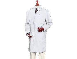LAB COAT,MIC STA,SHT,MEN BL XL