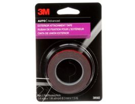 3M™ Exterior Attachment Tape, 38582, 1/4 in x 5 ft, 24 per case