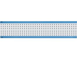 Alphabetical Vinyl Cloth Upper Case Scored Wire Marking Cards, D 1800 Total