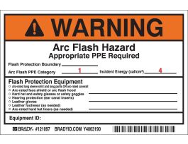 ISOPROPYL ALCOHOL Labels, Red on Yellow, 3" H x 7" W x 0.006" D