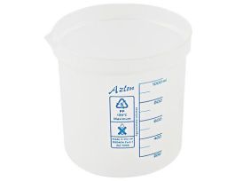 BEAKER PP GRADUATD 1000ML CS5