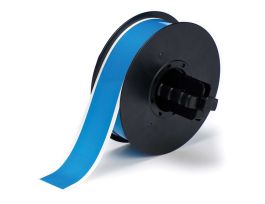 B30 Series Low-Halide Polyester Labels 1.125 in W x 100 ft L Light Blue